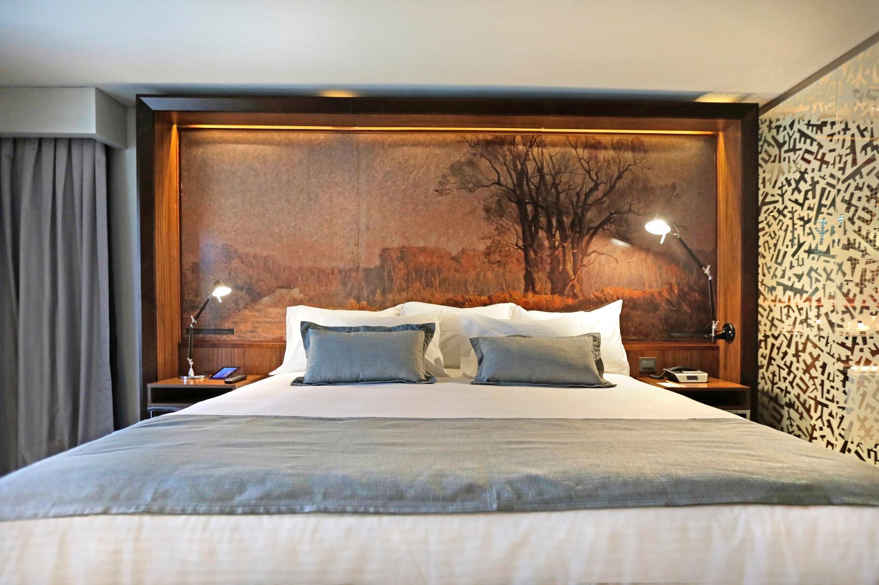 Hotel Cumbres Lastarria Сантьяго Екстер'єр фото A bedroom at the hotel